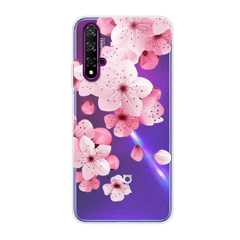 huawei phone cover Phone Case For Huawei Nova 5T Cases Ultra Thin Clear Soft TPU Silicon Cover Cases For Huawei Nova 5T Nova5t 5 t Funda Honor 20 pu case for huawei Cases For Huawei