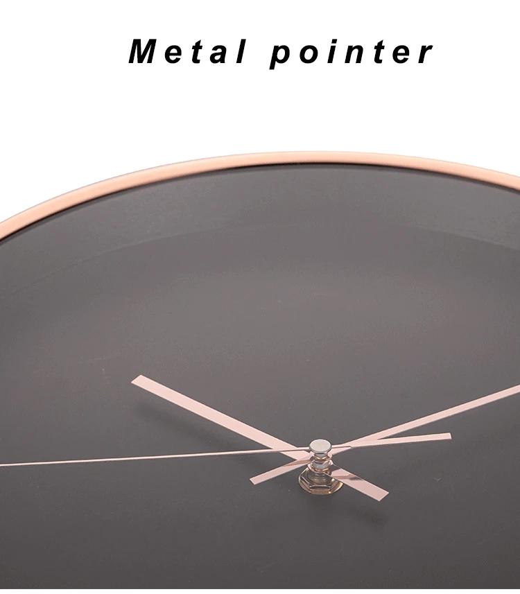 Luxury Creative Wall Clock Round Modern Design Living Room Nordic Large Wall Watches Reloj De Pared Klok Zegar Home Decor EE50ZB