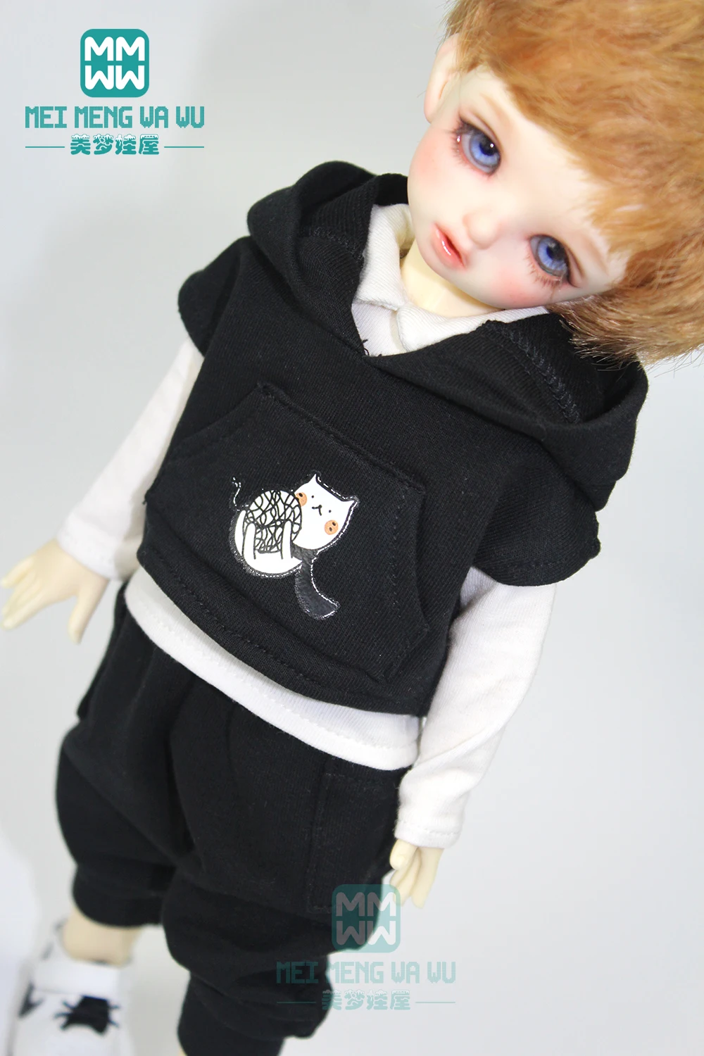 

BJD accessories doll clothes fashion Leisure sports two-piece for 28cm--30cm 1/6 BJD YOSD doll