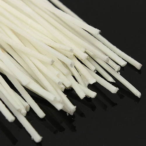 30Pcs 10cm Candle Wicks Cotton Core Pre-Waxed With Sustainers For Candle Making 