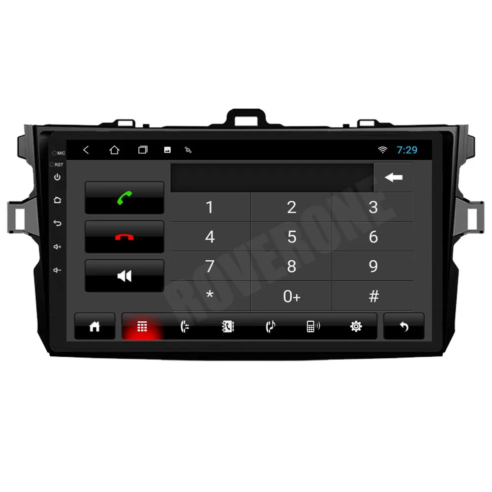 Автомагнитола для Toyota Corolla 2007 2012 Android 10 GPS навигация|multimedia system|stereo gpscar radio stereo |