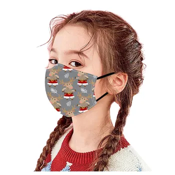 

5PC Kids Children Breathable Face Mask Reusable Windproof Mouth Mask Washable Face Shield Cloth Face Shield mondmaskers
