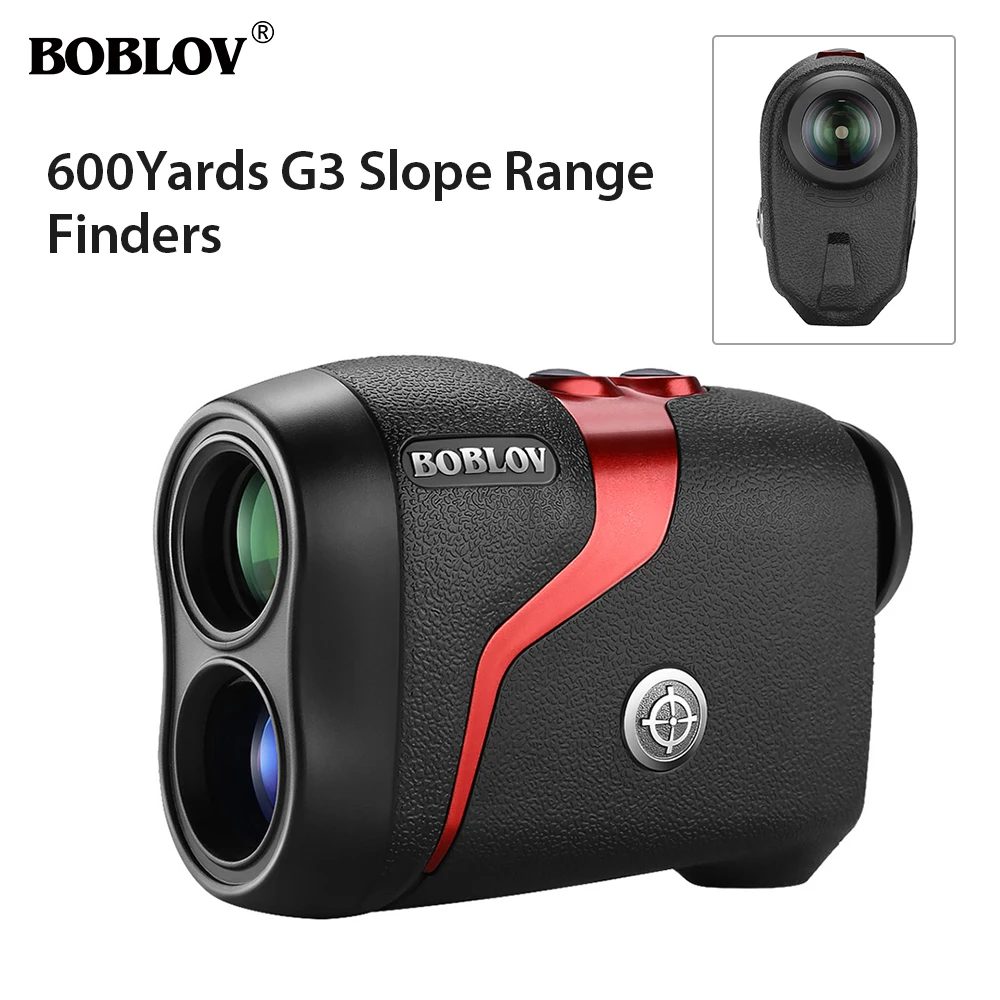 

BOBLOV 6x 600M Trena Profissional Golf Rangefinder Hunting Monocular Rangefinder Outdoor Golf build-in lithium battery 3.7V