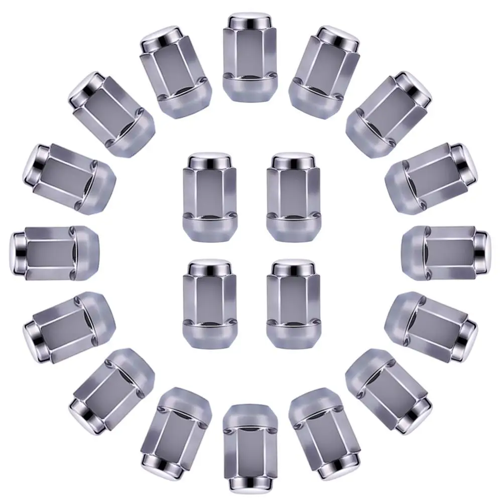 Практичные гайки для колес M12x1.25 20 шт. закрытые выпуклости коническое сиденье