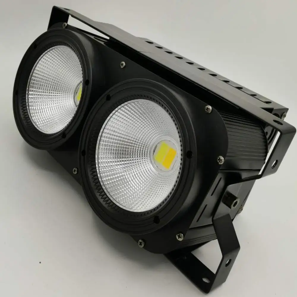 

200W High Power Audience Light Two Eyes COB 2x100w Surface Light For Stage DJ Bar Effect Club Lighting