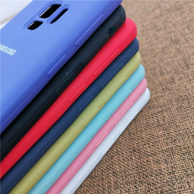 Чехол для samsung galaxy s9 plus, жидкий силиконовый чехол, мягкий на ощупь, полный защитный чехол на заднюю панель для galaxy s9 s9 plus с логотипом