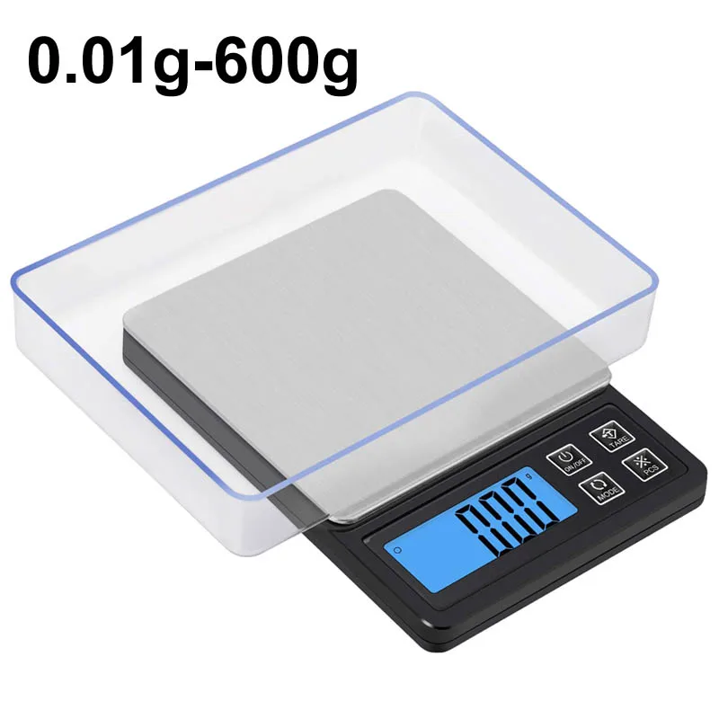 Weigh Gram Scale 600g x 0.1g, Pocket Scale, Digital Jewelry Scale, Food  Scale, Kitchen Scale, Digital Gram Scale