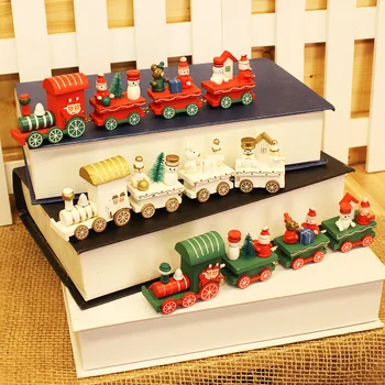 

DIY Wooden Toys Christmas Train Toys for Children Christmas Presents