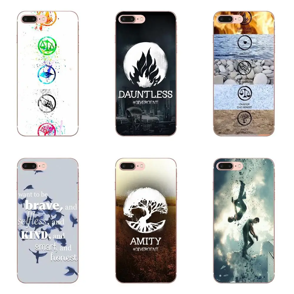 For Huawei Honor 4C 5A 5C 5X 6 6A 6X 7 7A 7C 7X 8 8C 8S 9 10 10i 20 20i Lite Pro Soft Mobile Divergent 5 Symbol Skin Painting | Мобильные