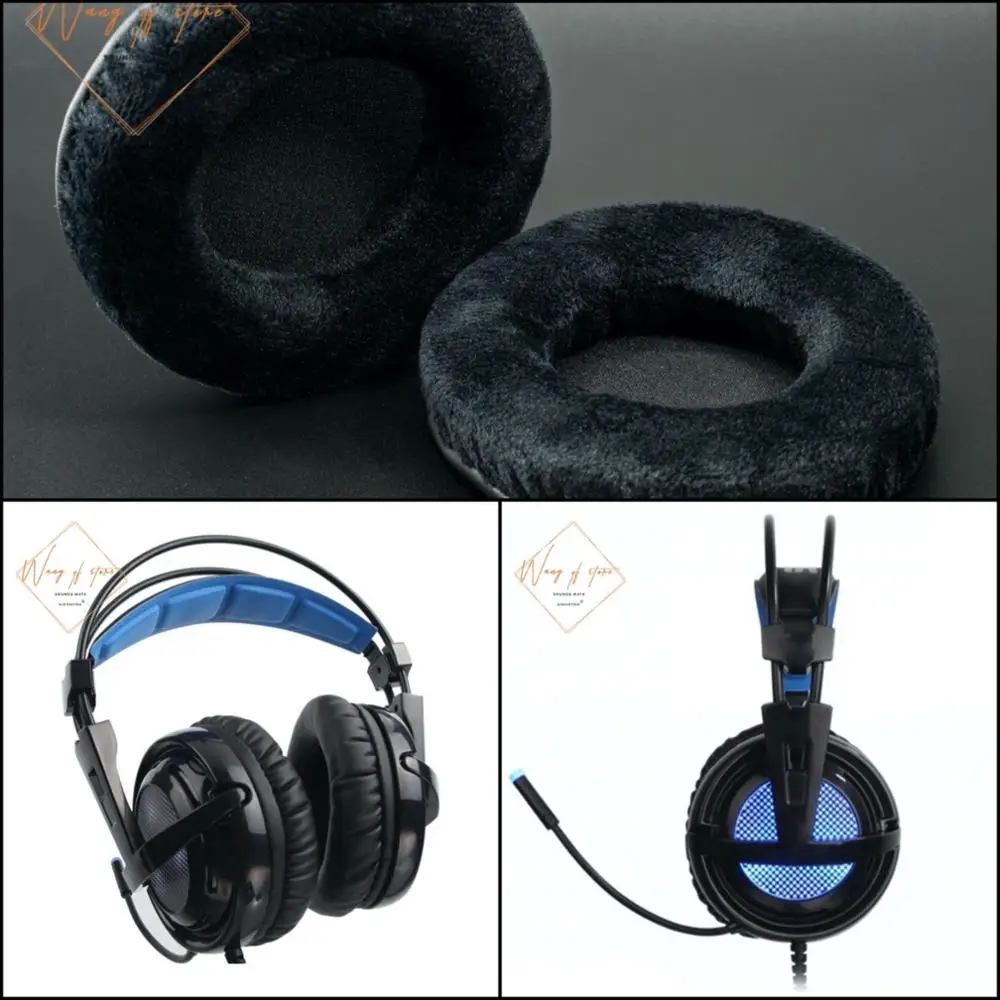 Veludo Grosso Veludo Almofadas de Ouvido Almofada para Sades Sa-904 Locust Fone de Ouvido Qualidade Perfeita Não Versão Barata