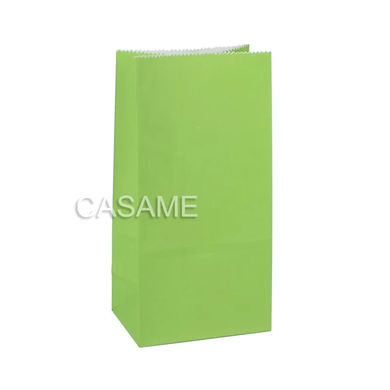full green Новинка, высокое качество, бумажный пакет, яркие, в горошек, сумки, 18x9x6 см, для подарка, упаковка, Подарочная сумка - Цвет: full green