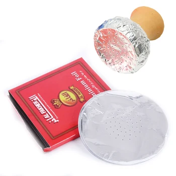 

500pcs/10pack Aluminium Foil With Hole For Hookah Bowl Shisha Chicha Perforated Foil Cigarette Accessries Sheesha Tobaccon Tool