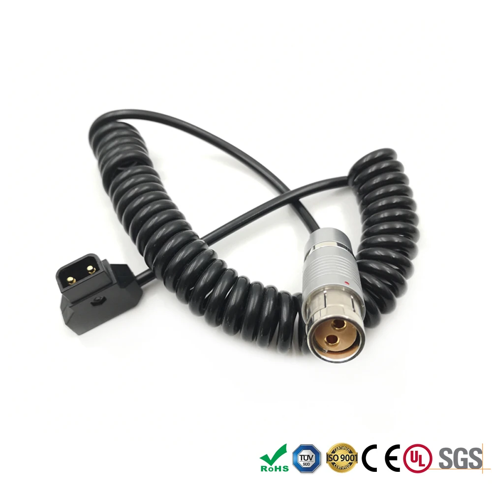 ARRI Alexa Camera, ALEXA SXT, ALEXA XT Plug 2 Pin Female Coiled ARRI Alexa Camera, ALEXA SXT, ALEXA XT Plug 2 Pin Female Coiled