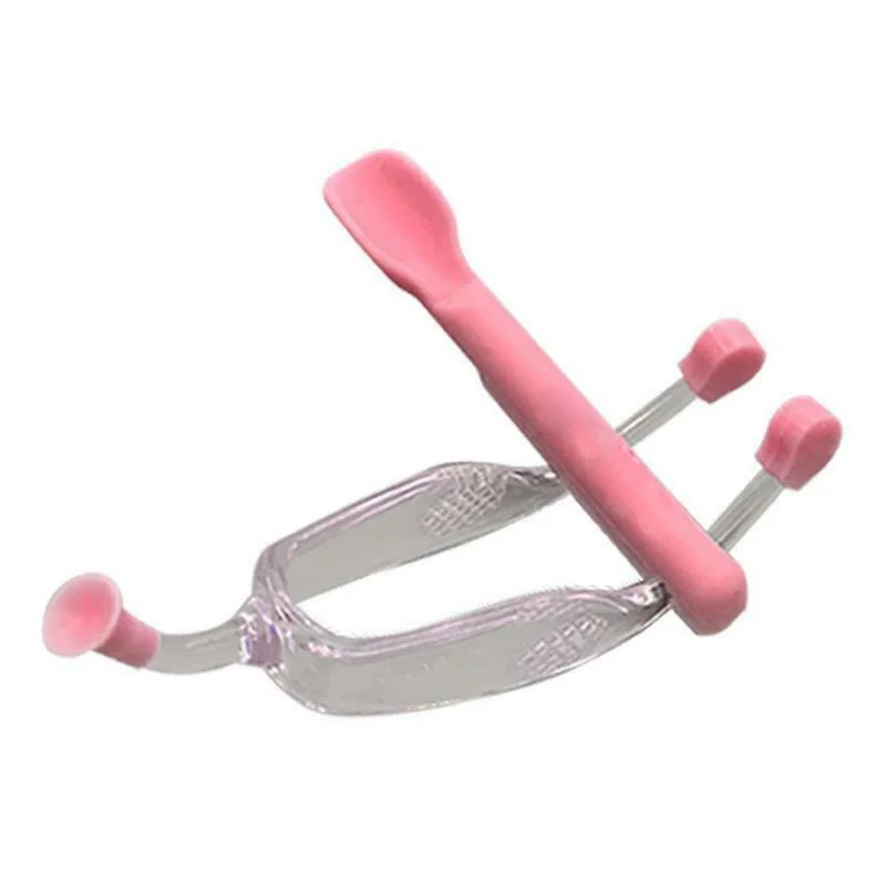 Pink 1 комплект мягкий силиканый Пинцет всасывающая палочка для специальные Клещи Инструмент практичный и удобный контактные линзы устройство для вставки линз для удаления - Цвет: Pink