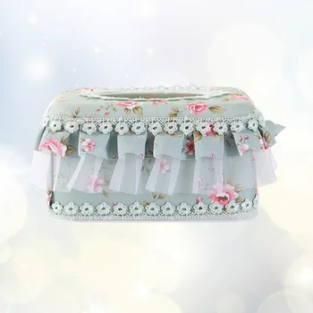 

1pc Tissue Box Pastoral Tissue Box Decorative Napkin Box Tissue Box Cointainer
