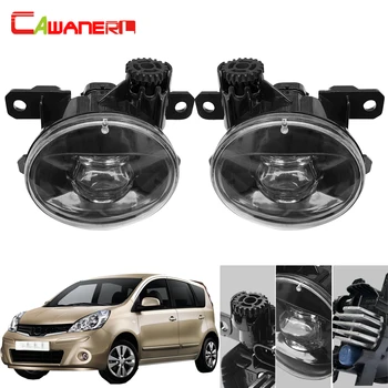 

Cawanerl Car Styling 4000LM LED Projector Fog Light Devil Eye Daytime Running Light DRL H11 12V For Nissan Note E11 2006-2013