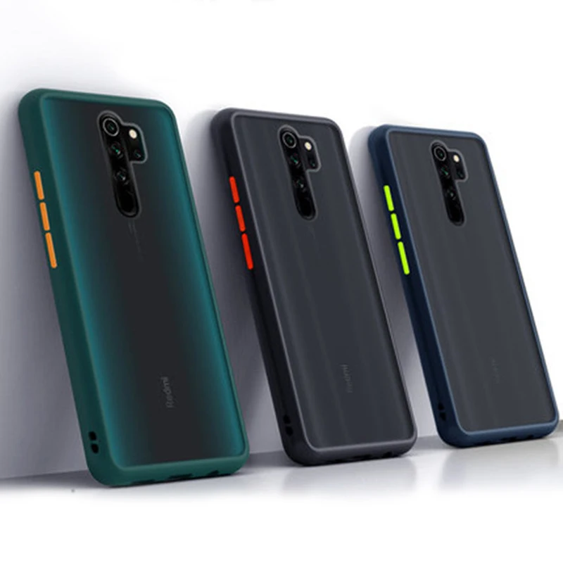 Противоударный бронированный чехол бампер для XiaoMi RedMi Note 4 4x6 Pro 8T 8 8A 7 7A 9 9S 9A