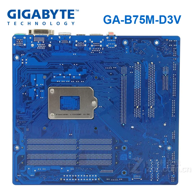 Оригинальная Материнская плата Gigabyte материнская с процессором Intel Core i5 1155 3470 ОЗУ