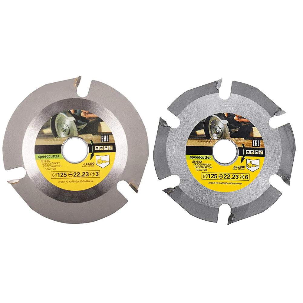 Wood Cutting Disc for Angle Grinder 6 Teeth Circular Saw Blade Carving Hardwood Abrasive Tool Hard Alloy Disk | Инструменты