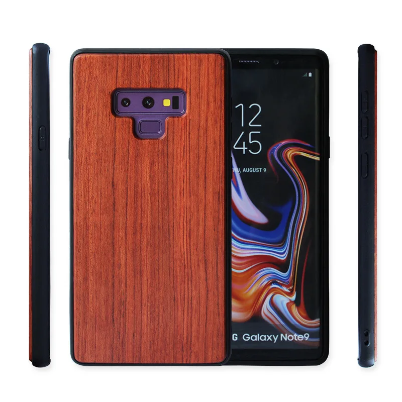 Real Wood Case For Sansung Galaxy S8 S8plus S9 S9plus S10 plus S10lite Note8 Note9 Cover Natural Bamboo Wooden Hard Phone |