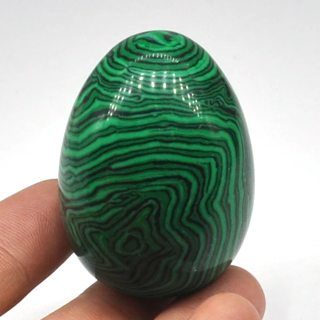 35X50 Mm Malachit Türkiz Tojás Alakú Drágakő Természetes Gyógyító Kristály És Kő Reiki Szobor Asztal Dekoráció Kézműves Otthoni - Image 6