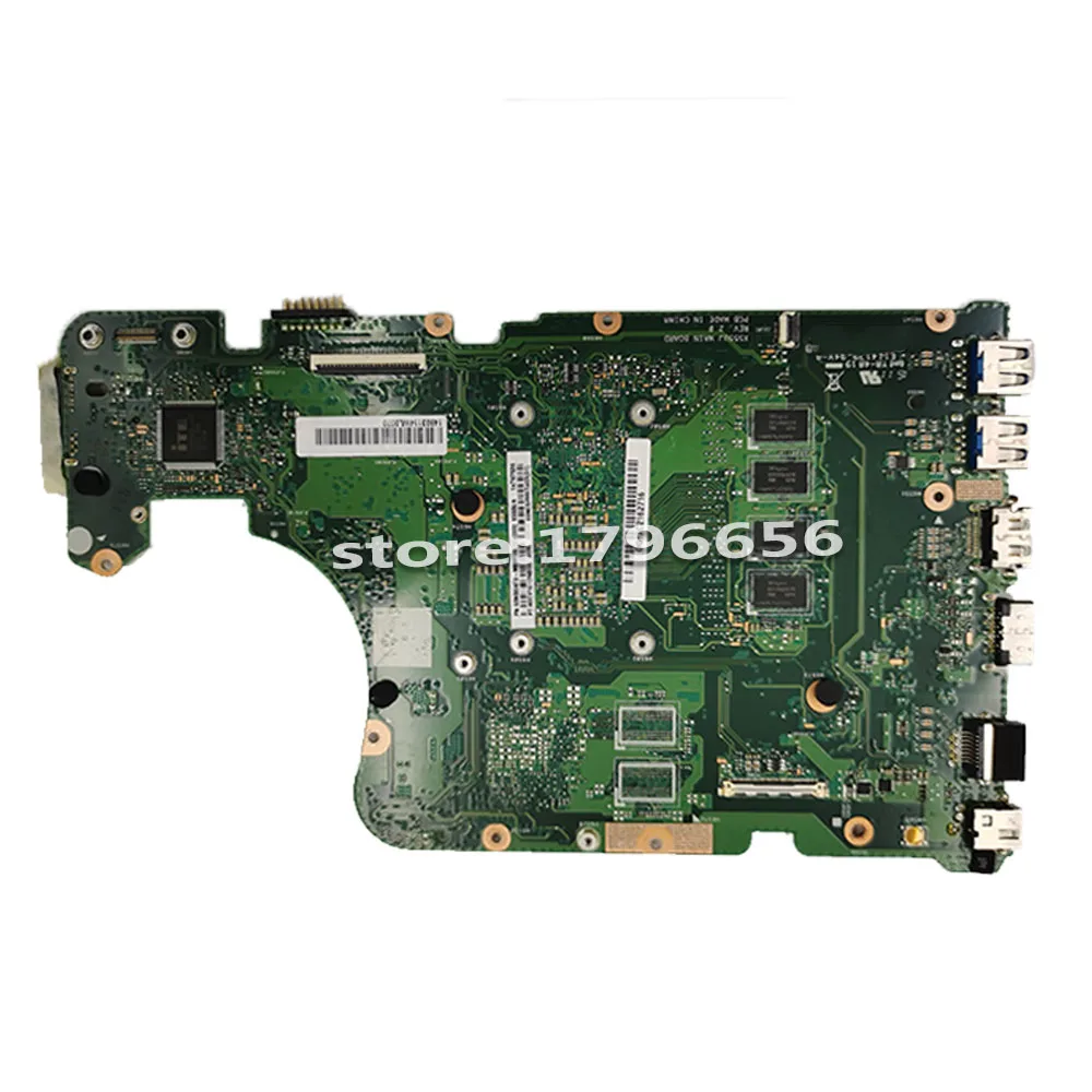 X555UA laptop motherboard For Asus X555UJ X555UF X555UJ X555UQ  Mainboard 100% test 4GB RAM I3-6100U CPU