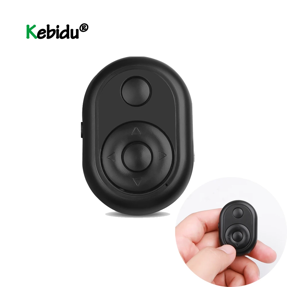 Mini Wireless Bluetooth Remote Shutter Controller Button Self Timer