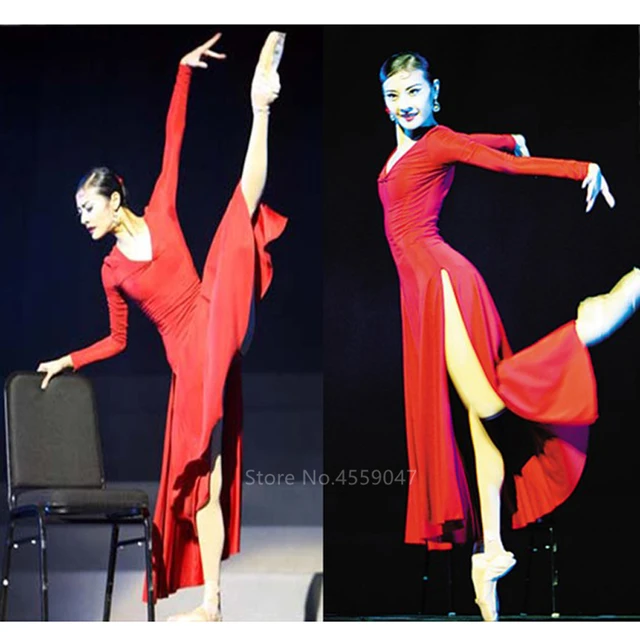 Disfraz de danza española para mujer, traje de Flamenco clásico, falda  Swing, tortilla, actuación del vientre, 2022/360, 540/720