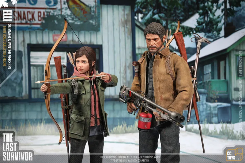 CCTOYS 1//6 Scale THE LAST SURVIVOR /"ELLI/" Coat Model for 12/" Action Figure
