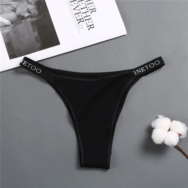 3PCS/Set G-string Panties Cotton Women's Underwear Sexy Panties Female  Underpants Thong Solid Color Pantys Lingerie M-XL Design - Price history &  Review, AliExpress Seller - finetoo unite Store