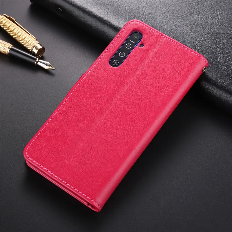 Высококачественный защитный чехол для OPPO Realme XT чехол Модный кожаный чехол с откидной крышкой из искусственной кожи подставка чехол для OPPO Realme XT книга Стиль чехол для телефона