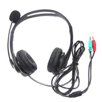 

3.5mm Professional Customer Service Headset Noise Reduction Microphone Wired Headphone FOR PC computer