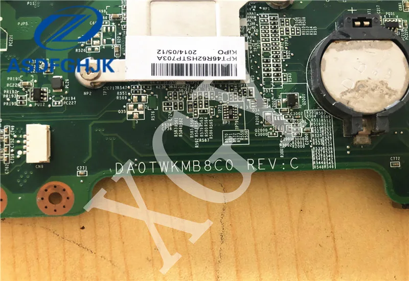 Материнская плата для ноутбука HASEE K580S God of war K660D материнская DA0TWKMB8C0 REV:C DDR3L GTX860M 100%
