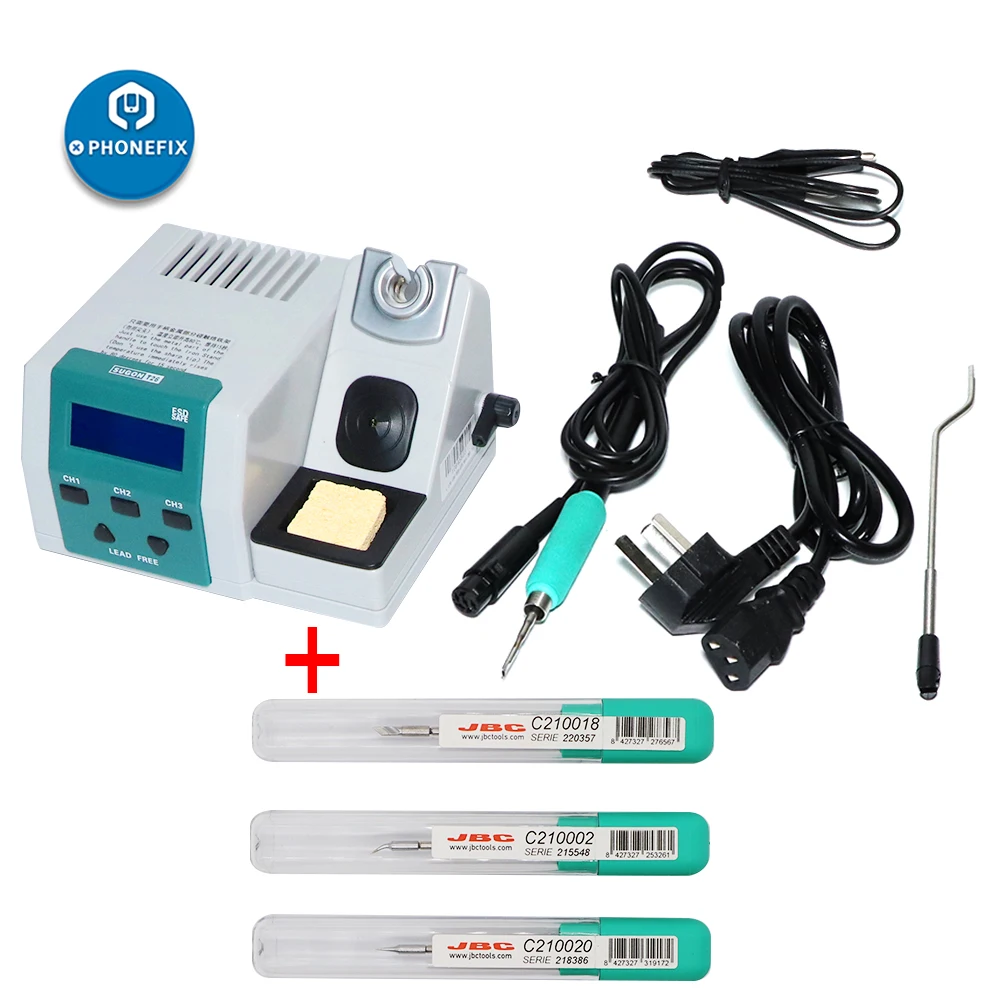 SUGON T26 паяльная станция 220V/110V без примесей свинца и 2S Быстрый нагрев 80 Вт Мощность