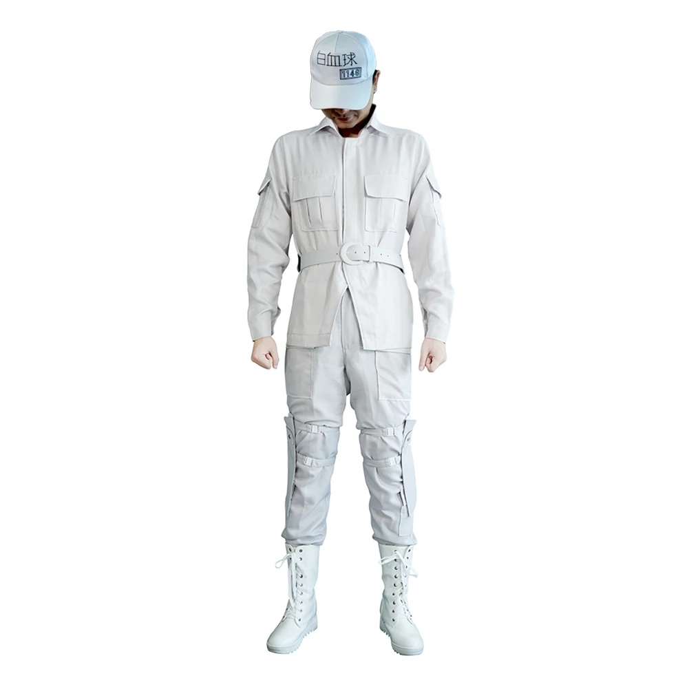 

Brdwn Cells at Work White Blood Cell WBC Leukocyte Neutrophil Hakkekkyuu Koutyuukyuu Cosplay Costumes