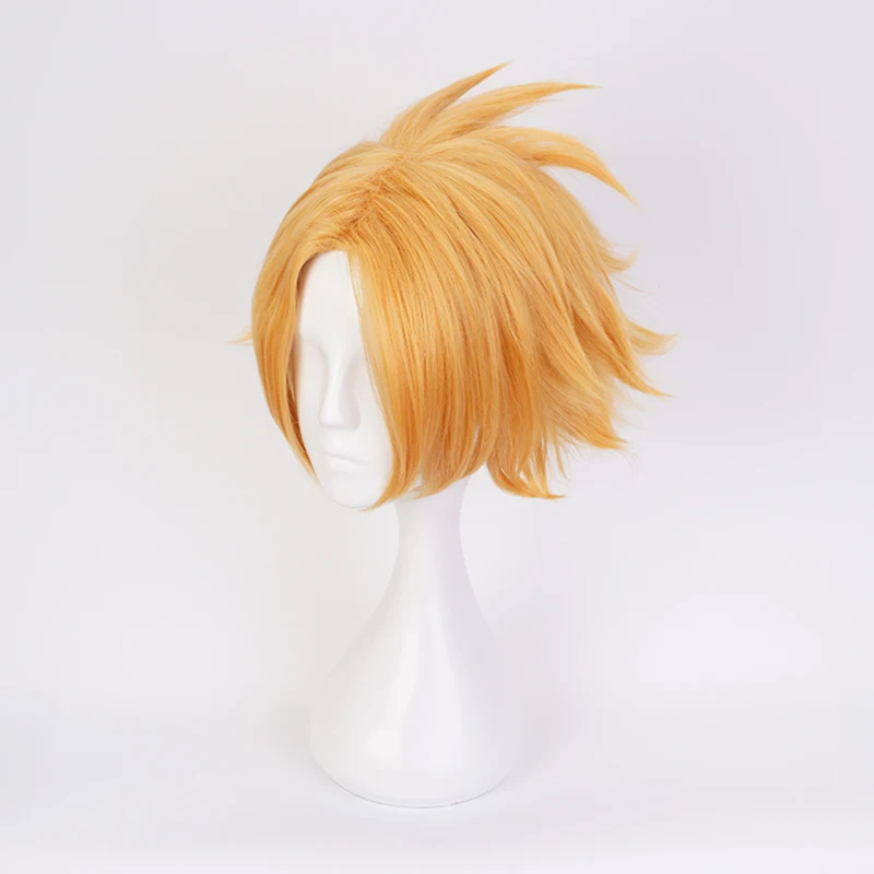 My Hero Academia Kaminari Denki Wig With Headwear Cosplay Costume Boku no Hero Academia Heat Resistant Synthetic Hair Wigs wonder woman costume
