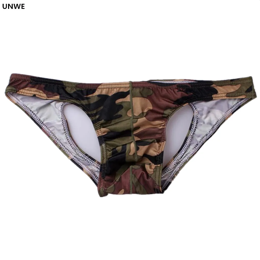 Tanio UNWE Open Underwear Men Sexy Gay Underwear Men Jockstrap sklep