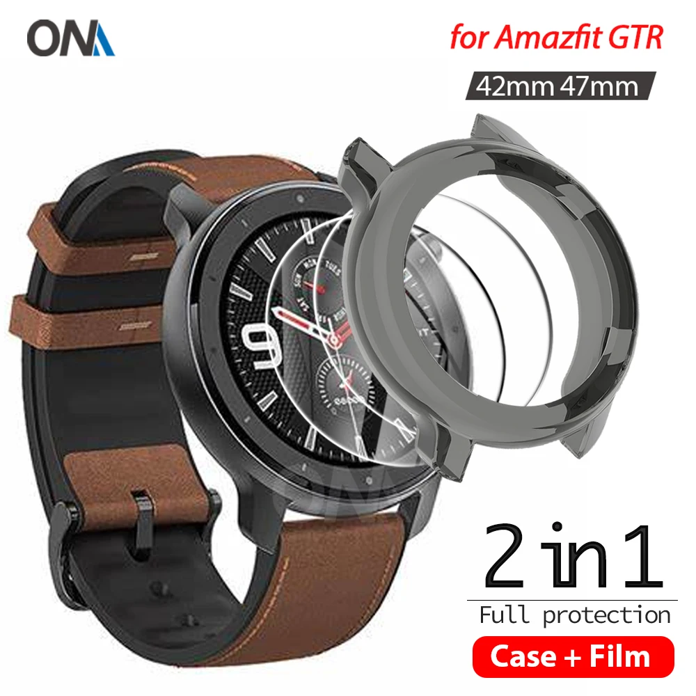 For Huami AMAZFIT GTR 42mm 47mm Protective Film Screen Protector Tempered Glass For Huami AMAZFIT GTR 42mm 47mm Protective Film Screen Protector Tempered Glass