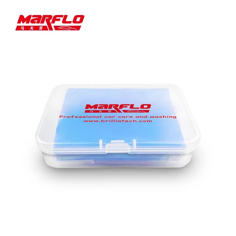 Marflo Car Wash Detailing Magic Clay Bar 100g Fine Medium King Grade Heavy 80g New Piont Clay Bar Powerful Removal Contaminants