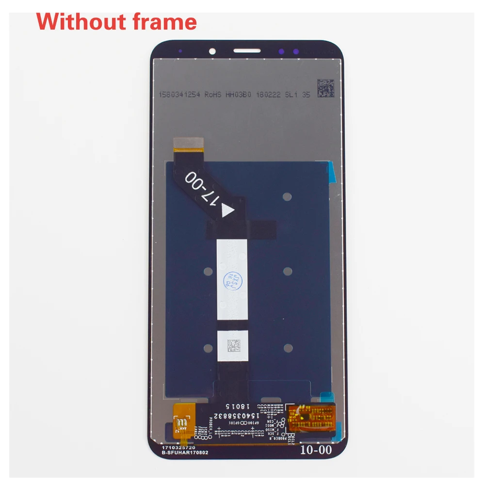 Для Xiaomi Redmi 5 Plus Redmi5 Plus ЖК-дисплей Панель модуль+ сенсорный экран дигитайзер сенсор сборка