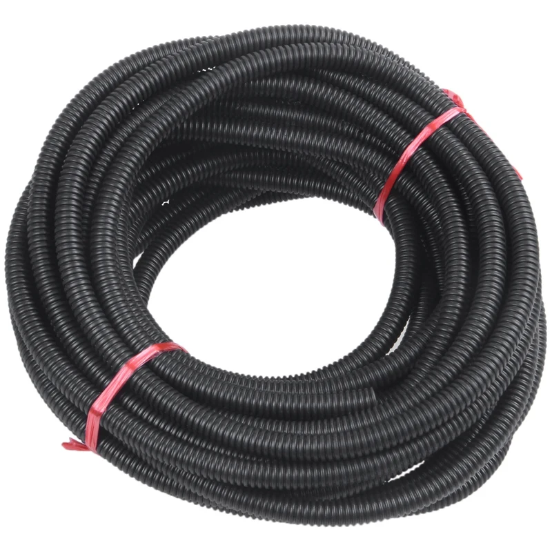 

1/2inch Dia Flexible Corrugated Conduit Tube Pipe Hose Tubing 14M 46Ft