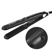 Профессиональный керамический паровой выпрямитель для волос керамический паровой волос плоский железный шов утюжок для выпрямления волос бигуди Пароварка Инструменты для укладки волос