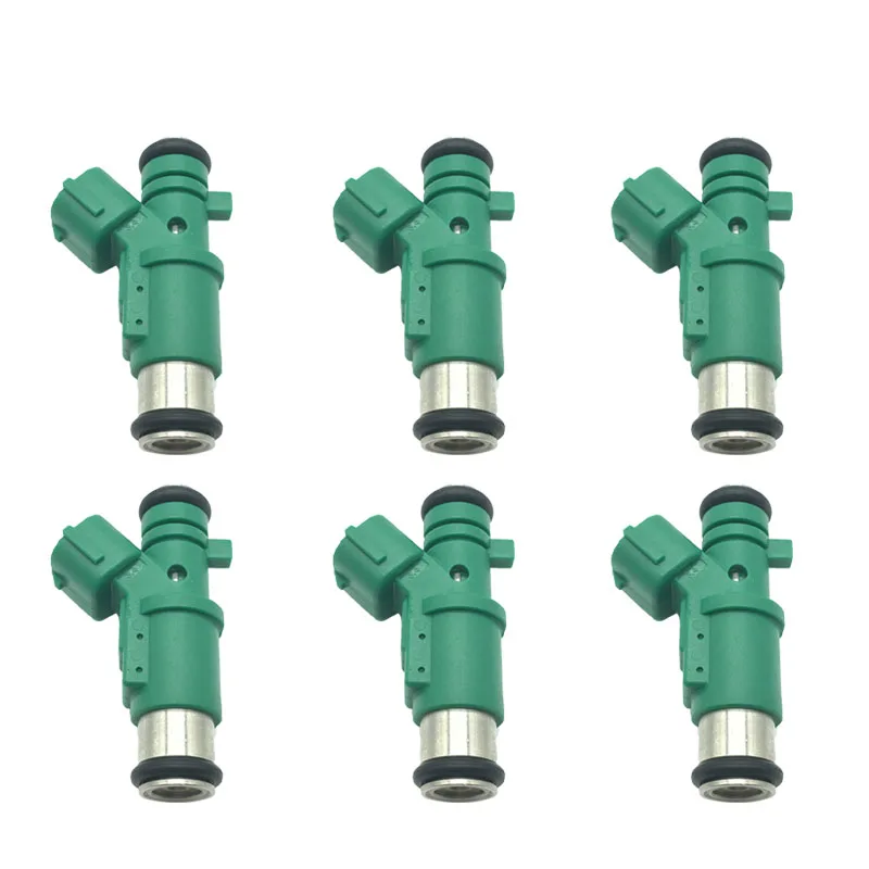 Iniettore Di Carburante Per Auto 6 Pezzi Per Citroen C3 Peugeot 206 Oem 1984G0 9655833580 01F-023 348002 01F023