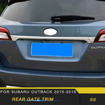 

For Subaru Outback 2015-2019 Car-styling Rear Gate Trim Sticker Frame Cover External Accessories