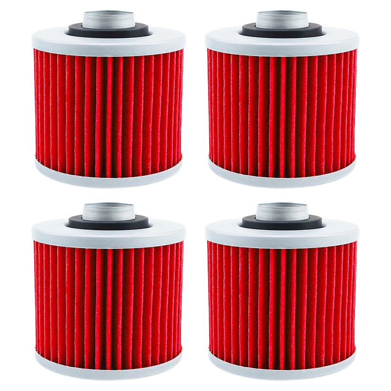 1/2/4pcs Motorcycle Oil Filter For Yamaha Tenere XT 600 660 V Star XVS