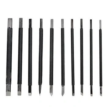 

10pc/set Stone Carving Tool Stone Carving Knife Carving Chisels/Knives Kits Artist Woodworker Hand Tools For Stones