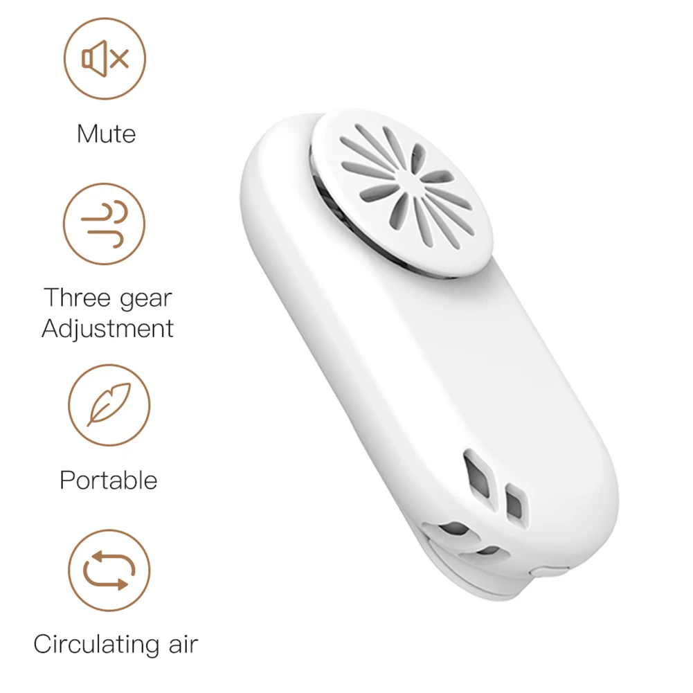 Многоразовый портативный вентилятор для маски на лицо с клипсой воздушный