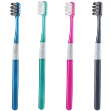 Super Soft Micro-nano Hairy Toothbrush for Women& Adult with Small Head Micron Bristles Toothbrush 1PC