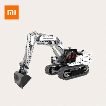 

Xiaomi Mitu Engineering Excavator Building Blocks Toy Kids Gift Crawler Simulation console Mechanical transmission 900+ parts