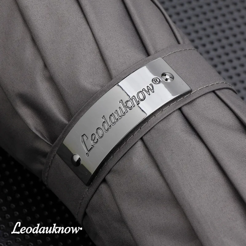 LEODAUKNOW бизнес три сложения полностью автоматический черный клей УФ стойкий и